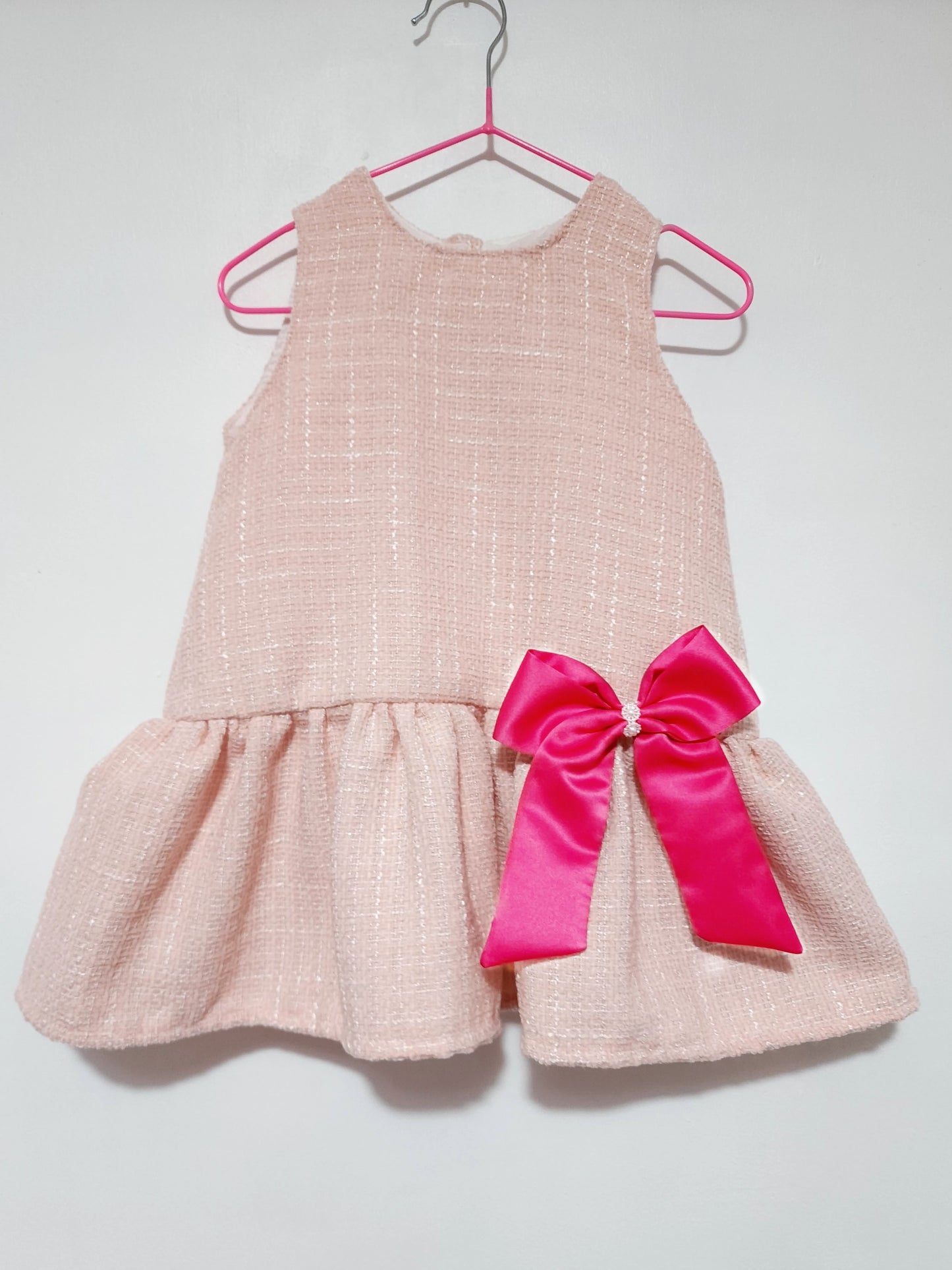 Harper Dress in Tweed