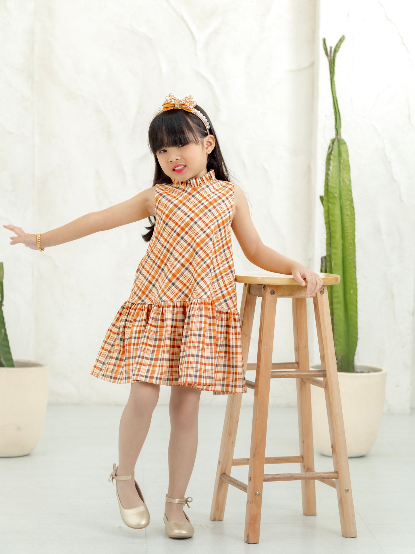 Harper Dress in Autumn Charm