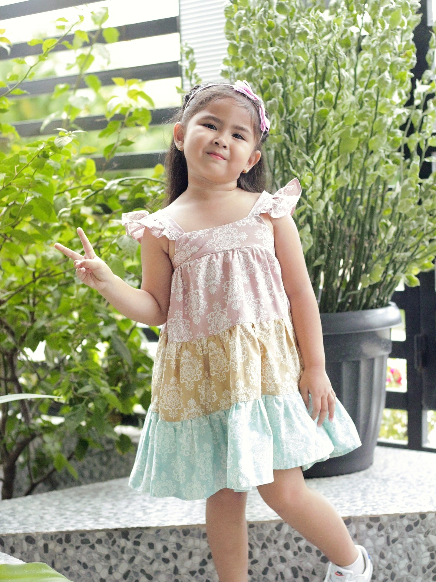 Phyn Dress in Pastels