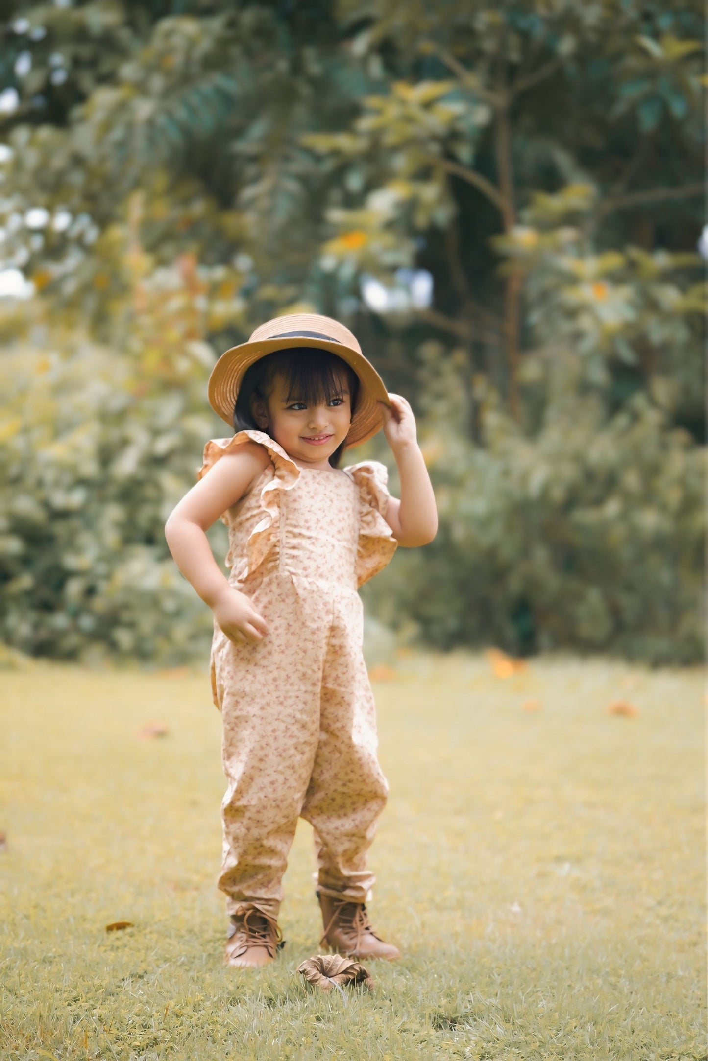 Gabby Romper in Autumn