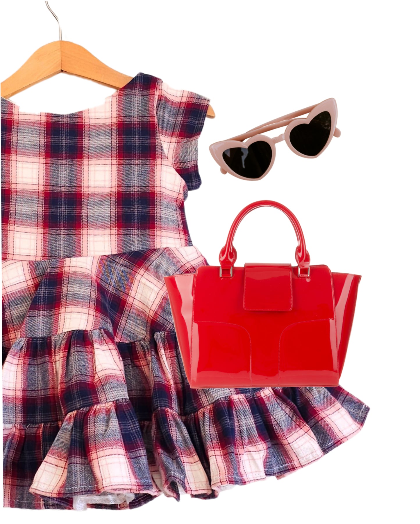 Leslie Dress in Plaid