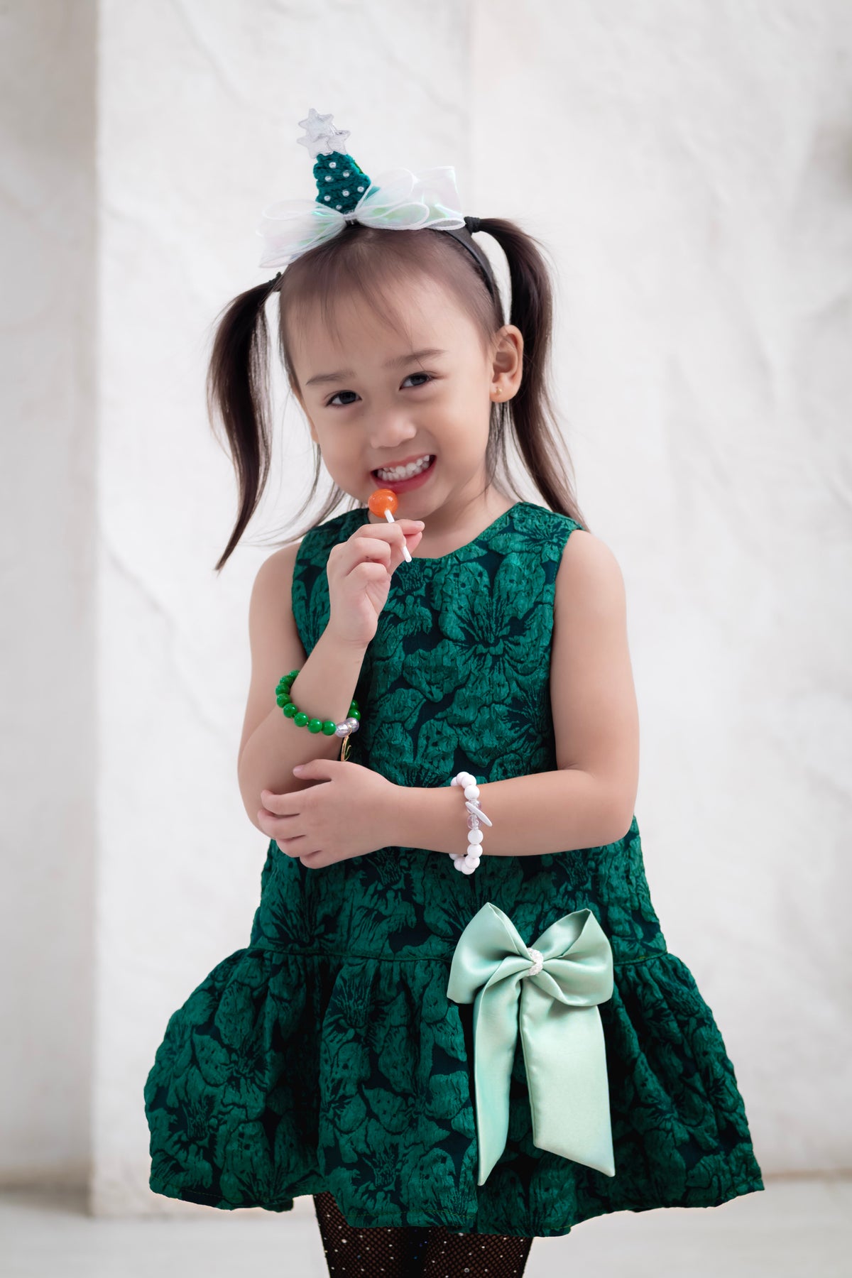 PREORDER Harper Dress in Emerald (shipping Nov 4 to 11)