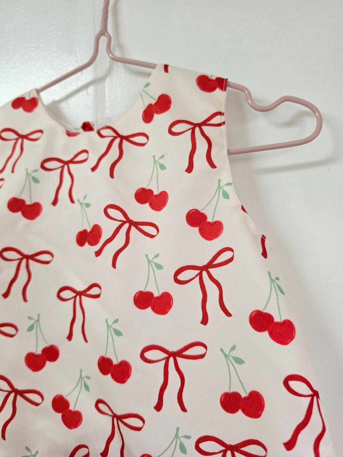 Harper Dress in Cherry Coquette (onhand)