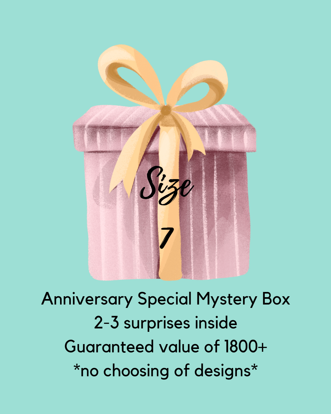 8th Anniversary Mystery Box Size 7