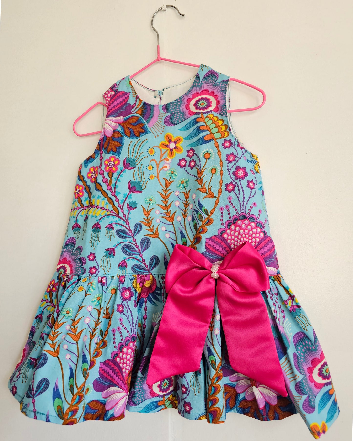 Harper Dress - Colorful Paisley (onhand)