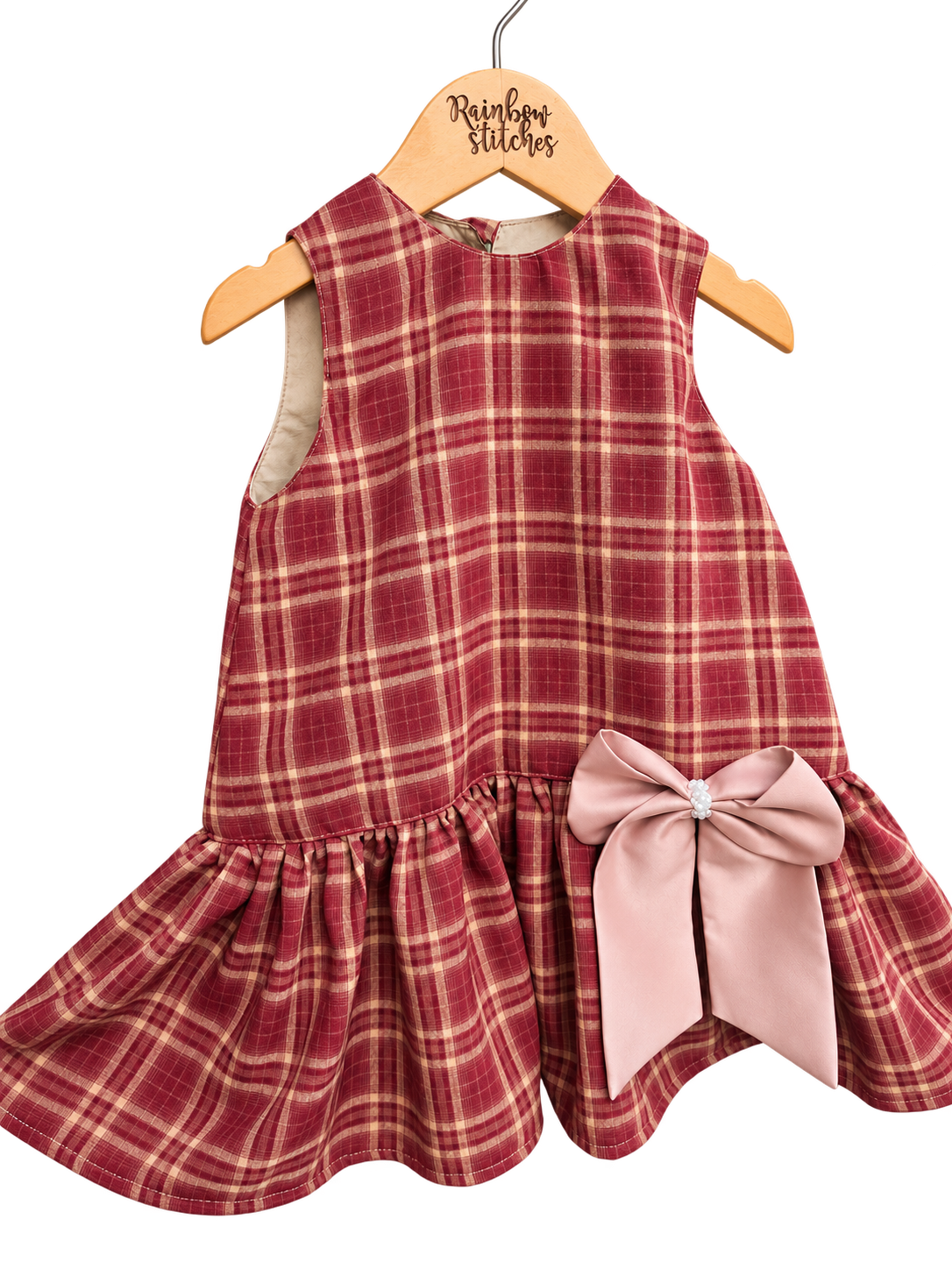 Limited PREORDER Harper Dress in Christmas Morning (Shipping 2 weeks)
