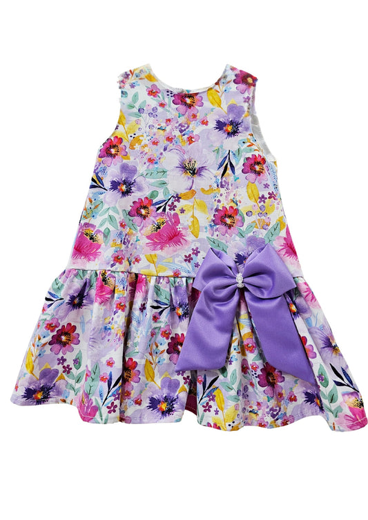 Harper Dress - Spring (with free hairbow)