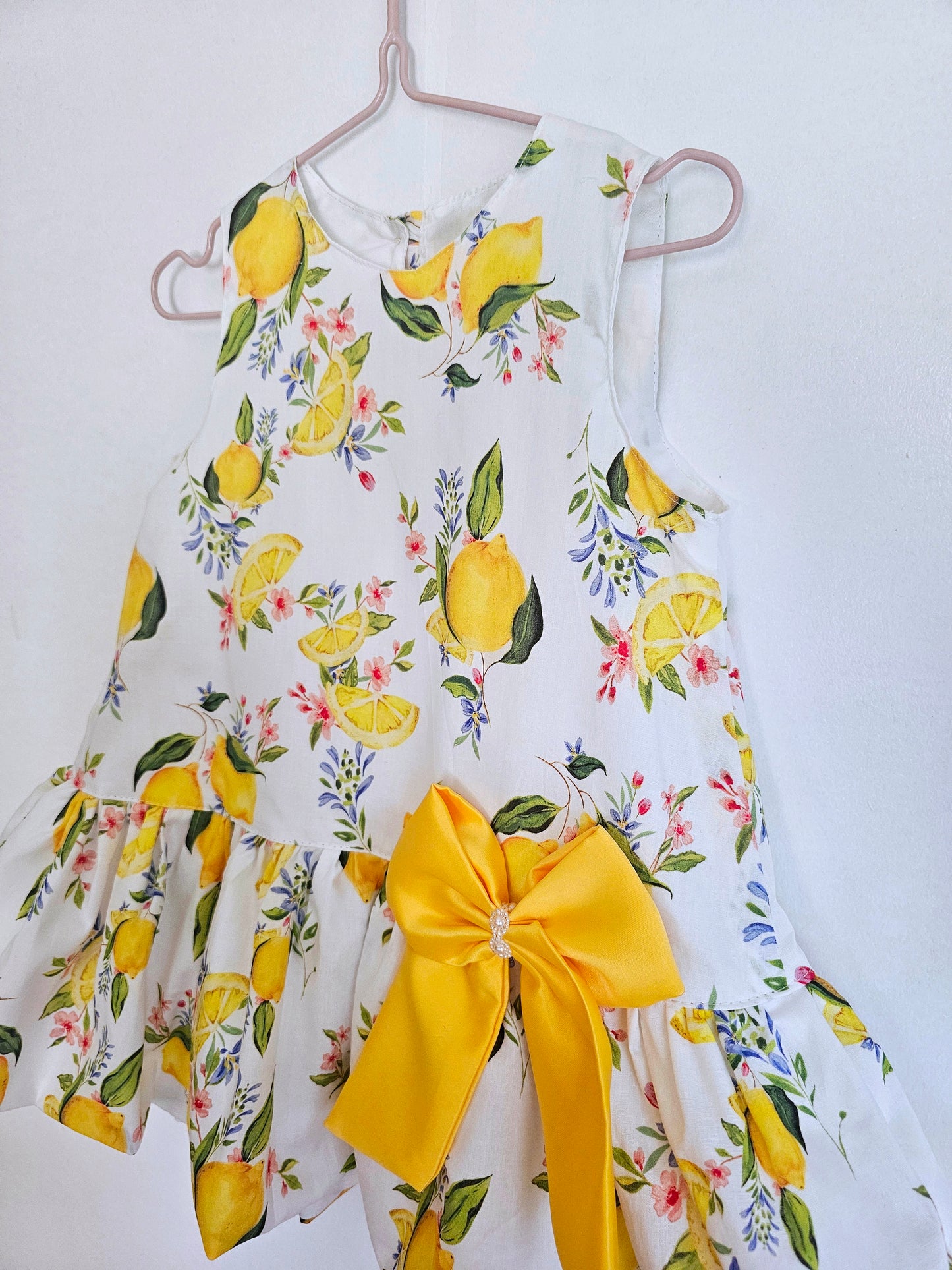 ONHAND Harper Dress in Zesty Lemon