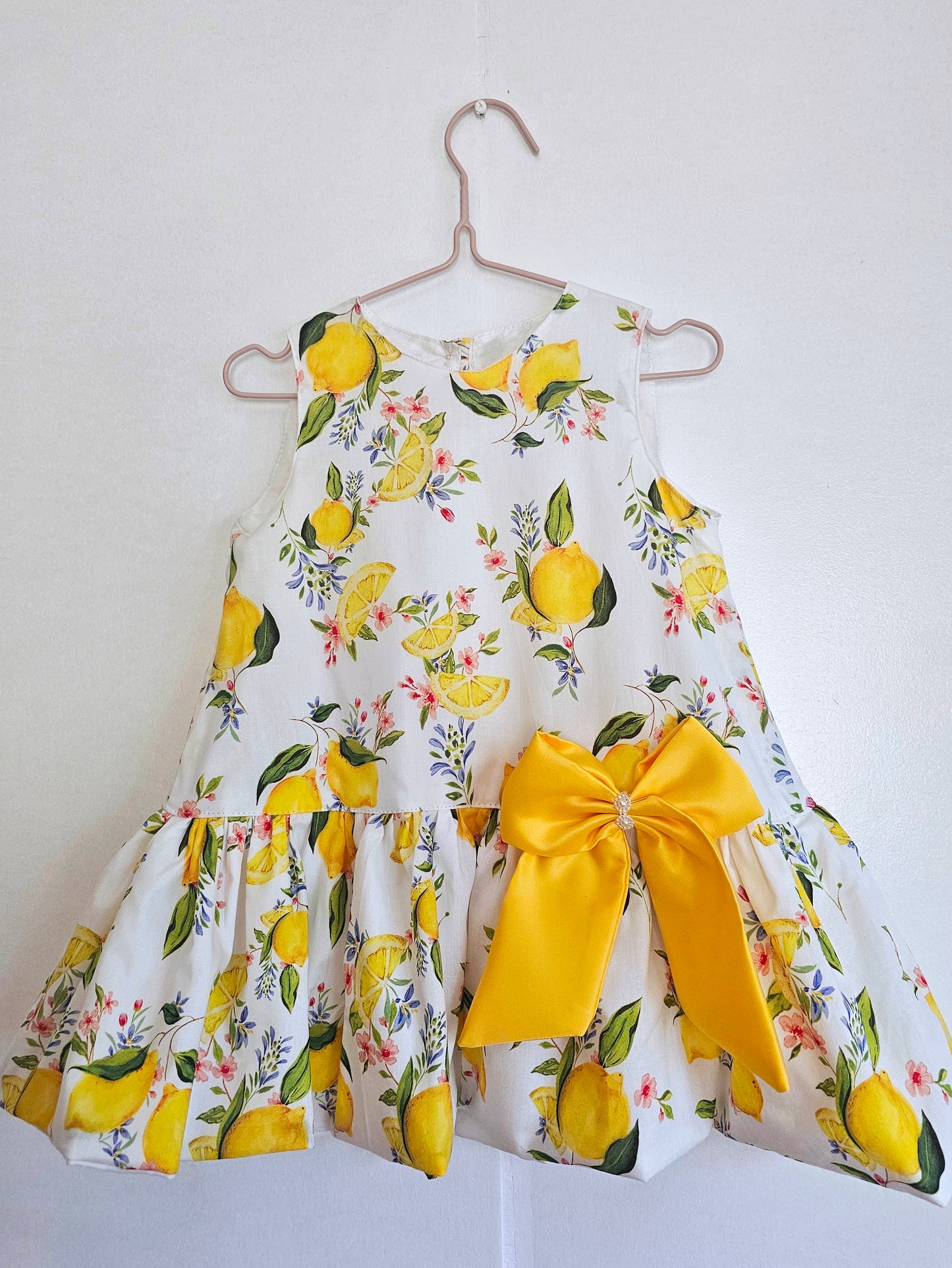 ONHAND Harper Dress in Zesty Lemon