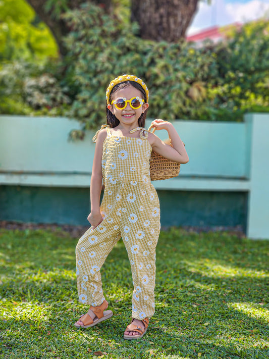 Gabby Romper in Yellow