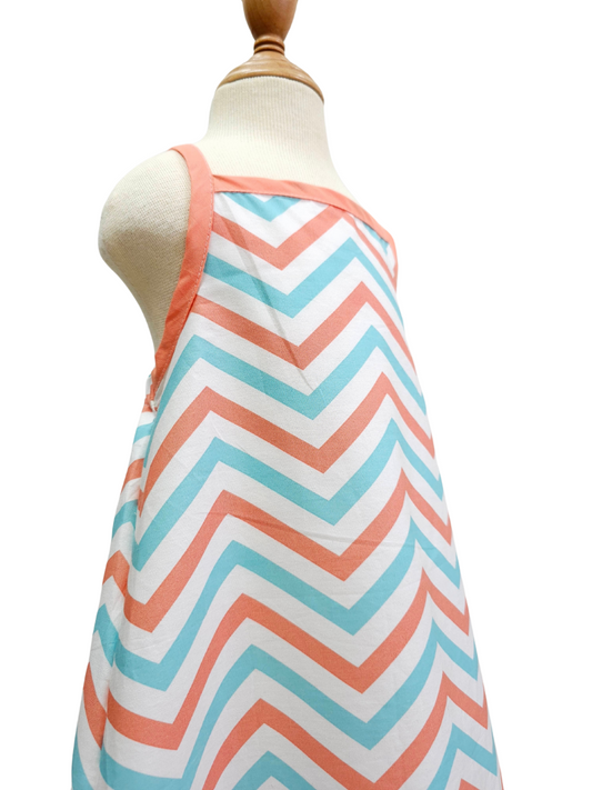 Rae Dress in Chevron Print