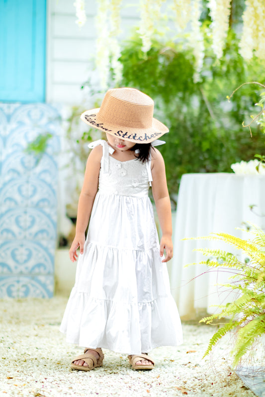 Katie Maxi in White