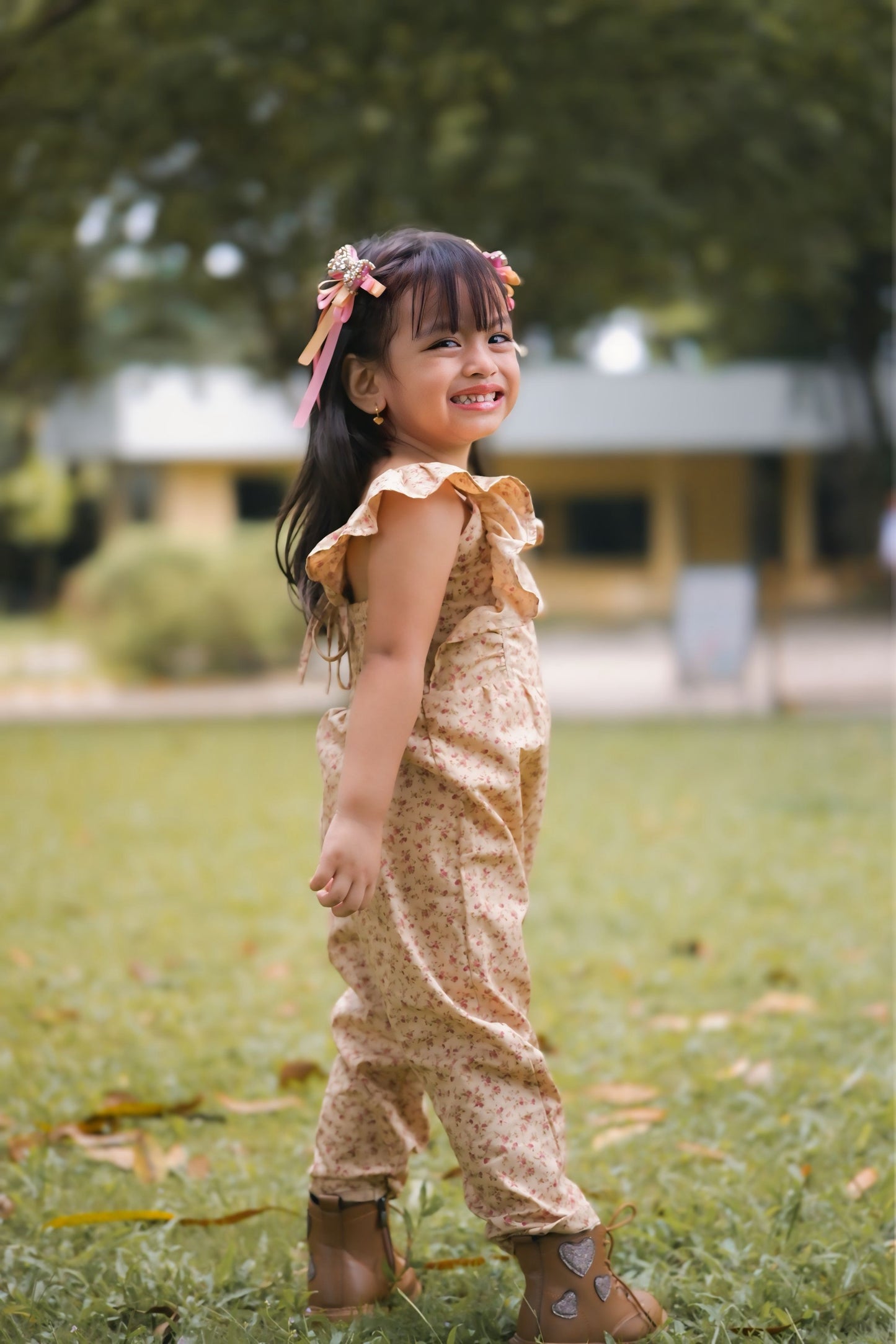 Gabby Romper in Autumn