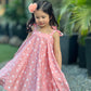 Camila Dress - Peach Hearts