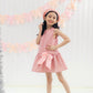 Harper Dress in Rose Red