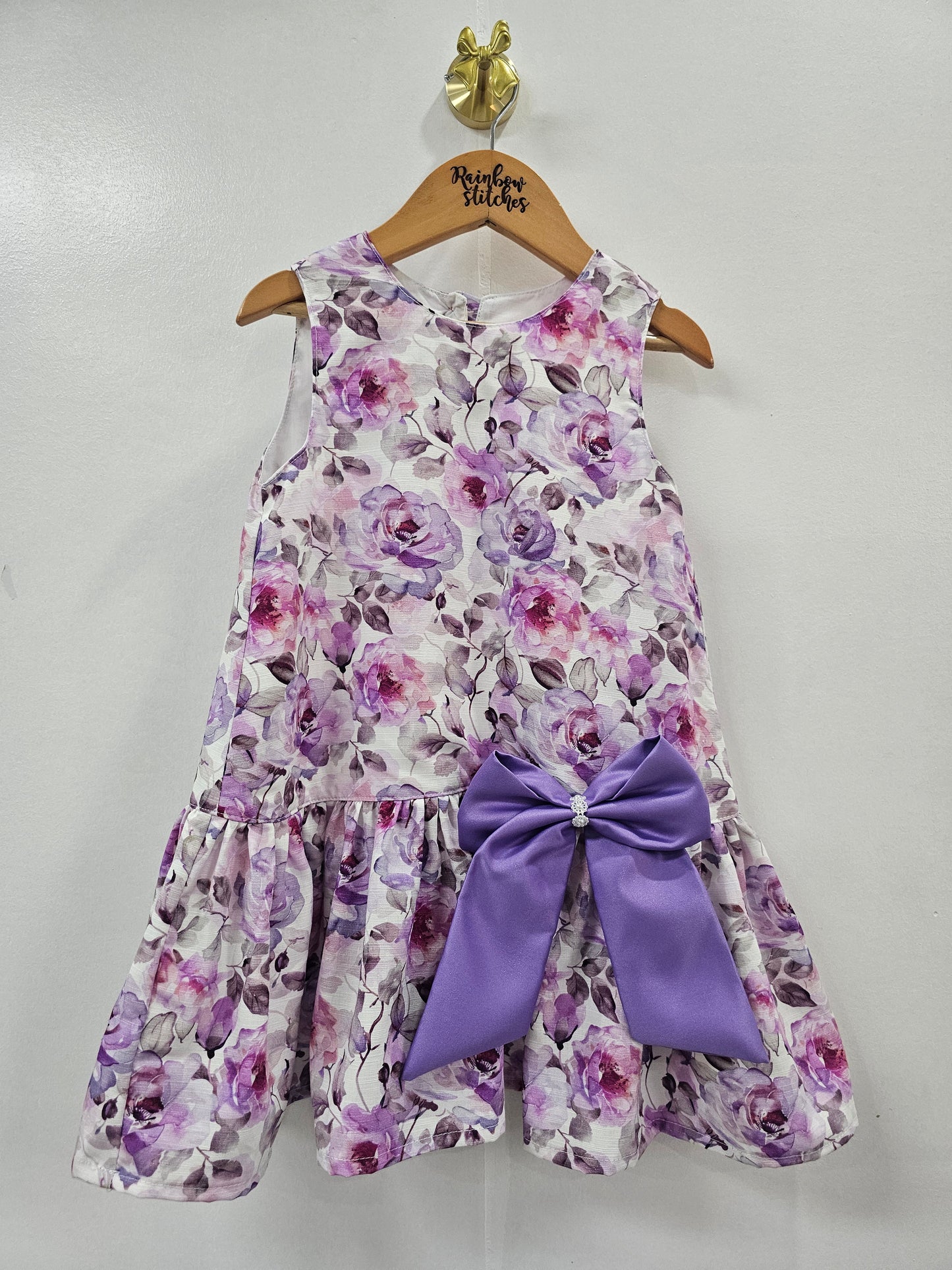 Luxe Harper Dress in Shades of Purple