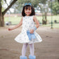 PREORDER Harper Dress in Blue Coquette (shipping in 1 to 2 weeks)