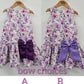 Luxe Harper Dress in Shades of Purple