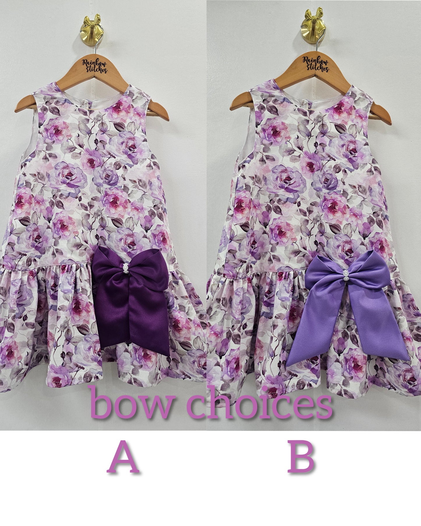 Luxe Harper Dress in Shades of Purple