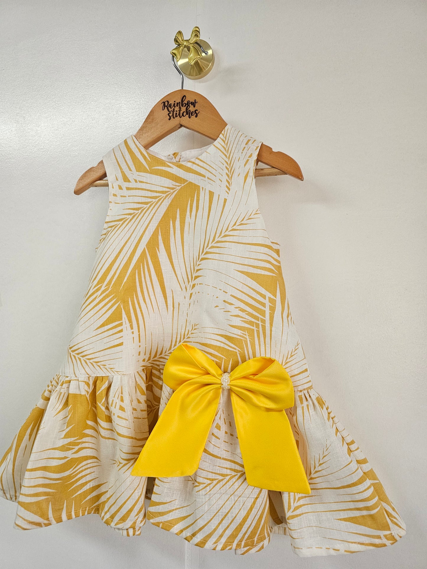 Harper Dress in Happy Yellow