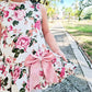 Harper Dress in Vintage Rose (onhand)
