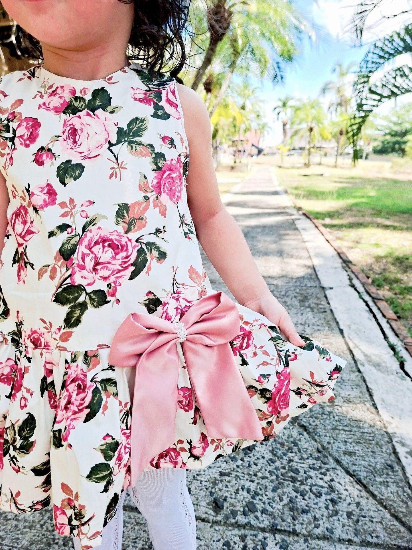 Harper Dress in Vintage Rose (onhand)