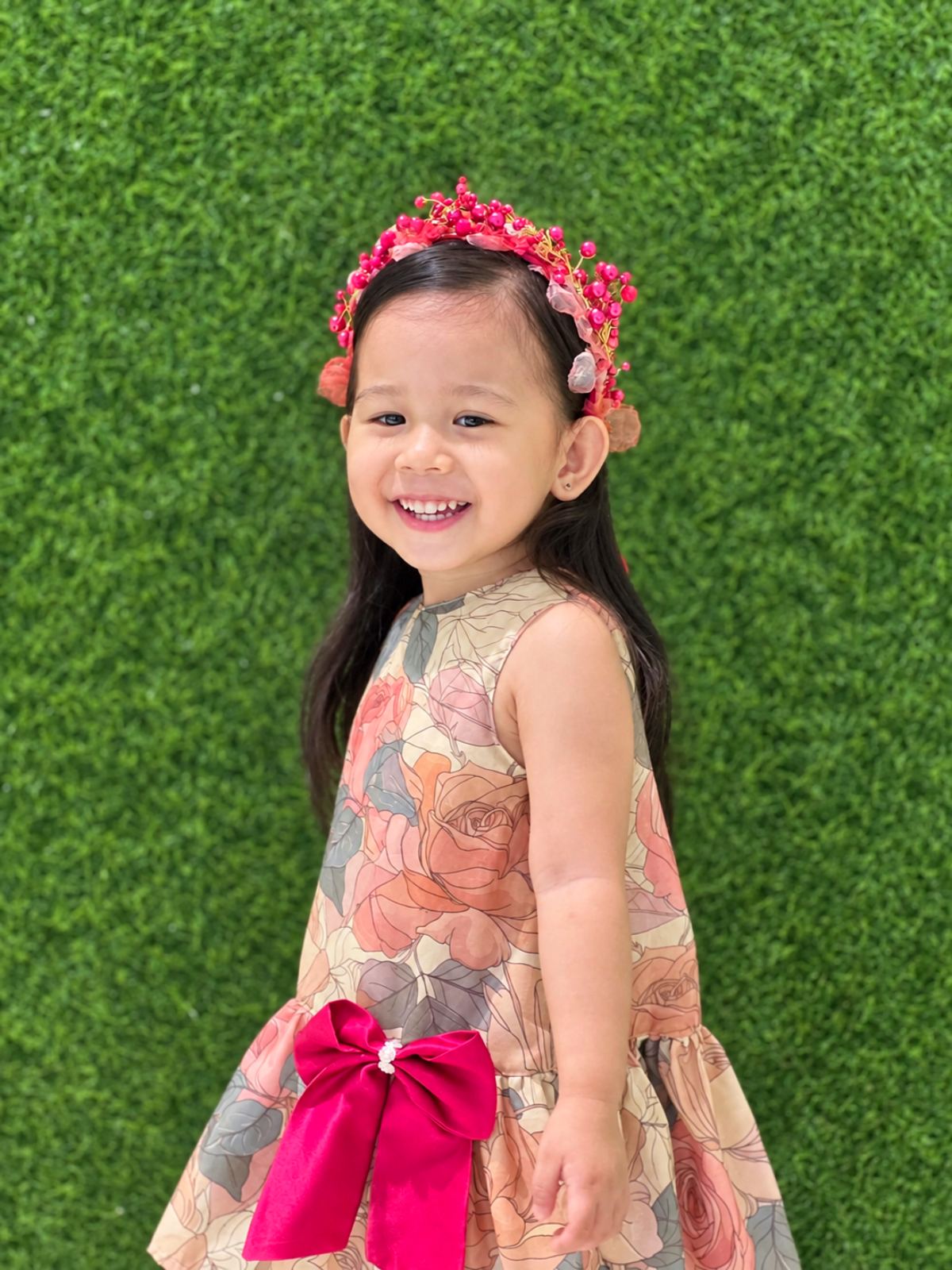 PREORDER Luxe Harper Dress in Enchanted Belle (Shipping in 1 week)