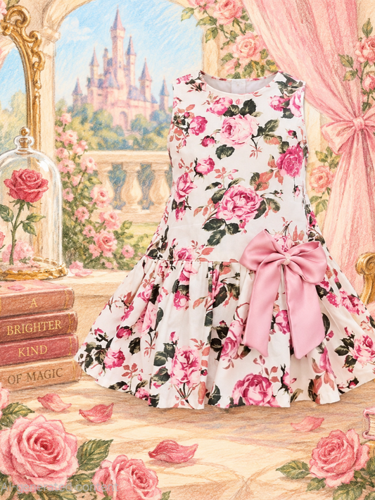 Harper Dress in Vintage Rose (onhand)