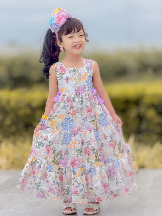 Madison Maxi in Vintage Florals (Shipping August 25)
