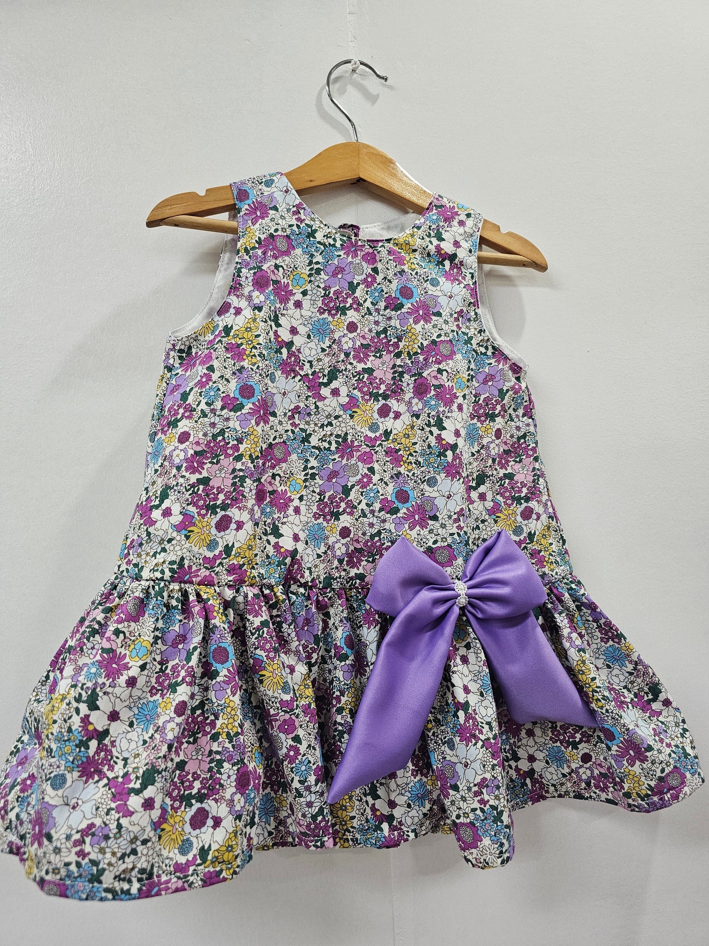 Harper Dress -  Purple Floral