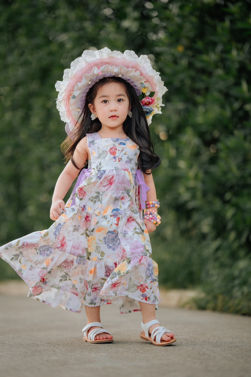 Madison Maxi in Vintage Florals (Shipping August 25)