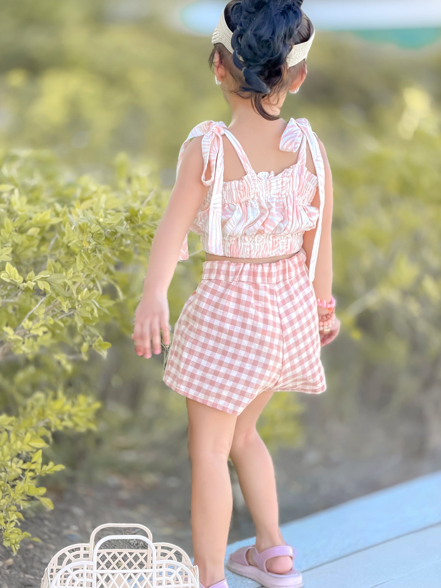 Grae Coords in Linen and Gingham