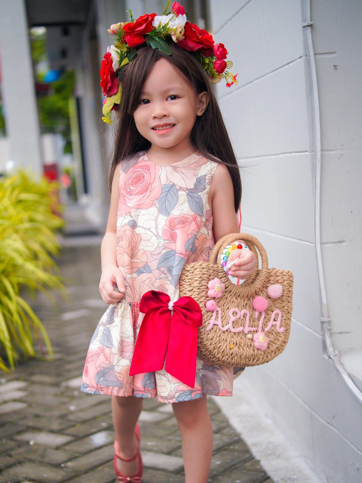 PREORDER Luxe Harper Dress in Enchanted Belle (Shipping in 1 week)