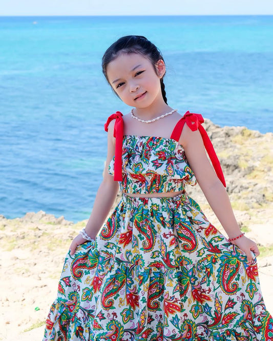 Grae Maxi Coords in Paisley