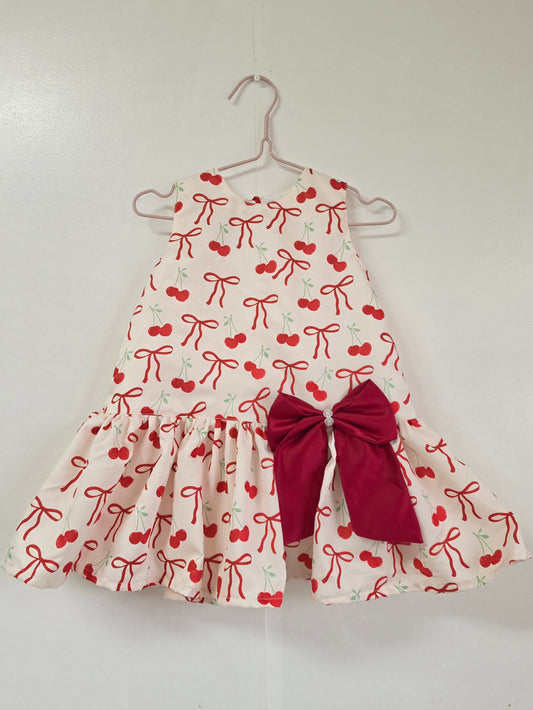 PREORDER Harper Dress in Cherry Coquette  (shipping in 2-3 weeks)