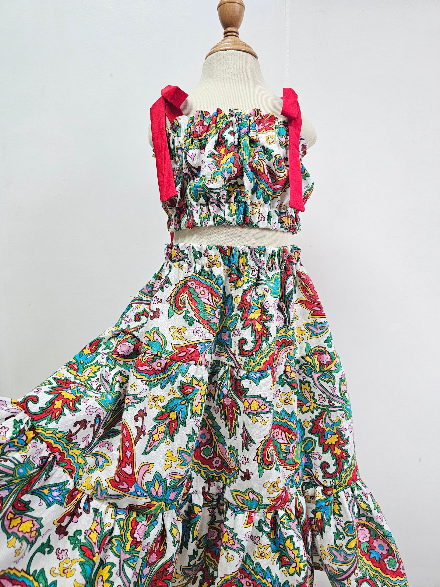 Grae Maxi Coords in Paisley