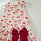 Harper Dress in Cherry Coquette  (onhand)