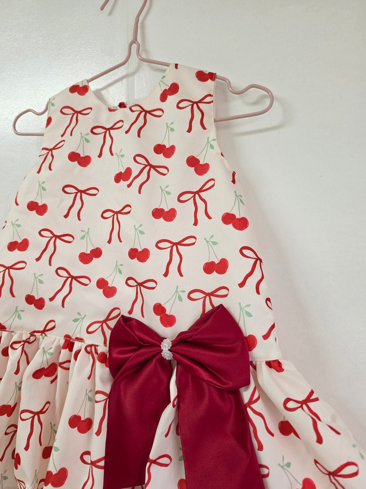 Harper Dress in Cherry Coquette  (onhand)