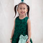 PREORDER Harper Dress in Emerald (shipping Nov 4 to 11)