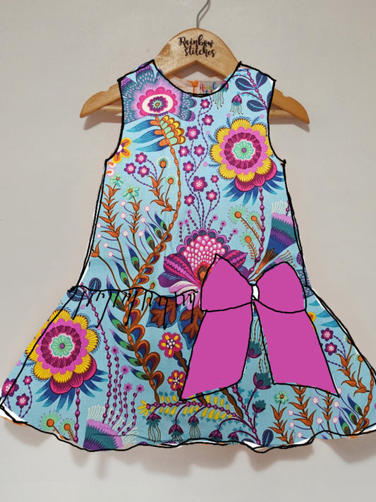 Harper Dress -  Colorful Paisley (Sept 10 Shipping)