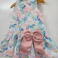 PREORDER Luxe Harper Dress in Blush Garden (shipping in 2 to 3 weeks)