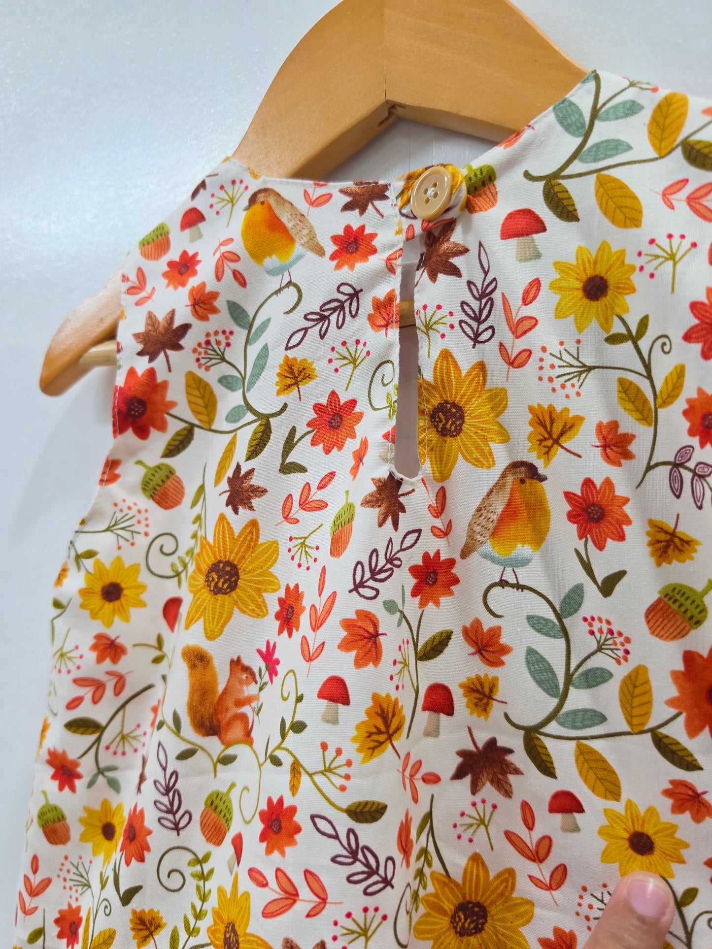 PREORDER Harper Dress in Autumn Charm (shipping in 2 to 3 weeks)