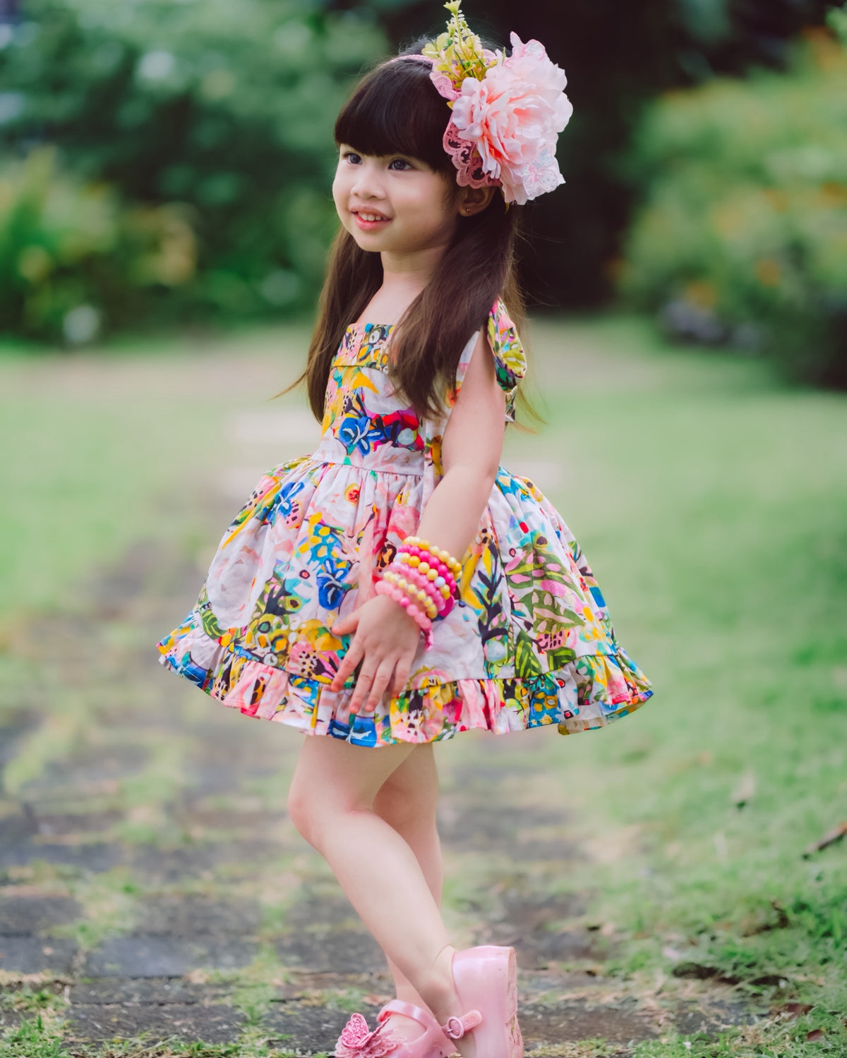 NEW Estelle Dress - Secret Garden (onhand)