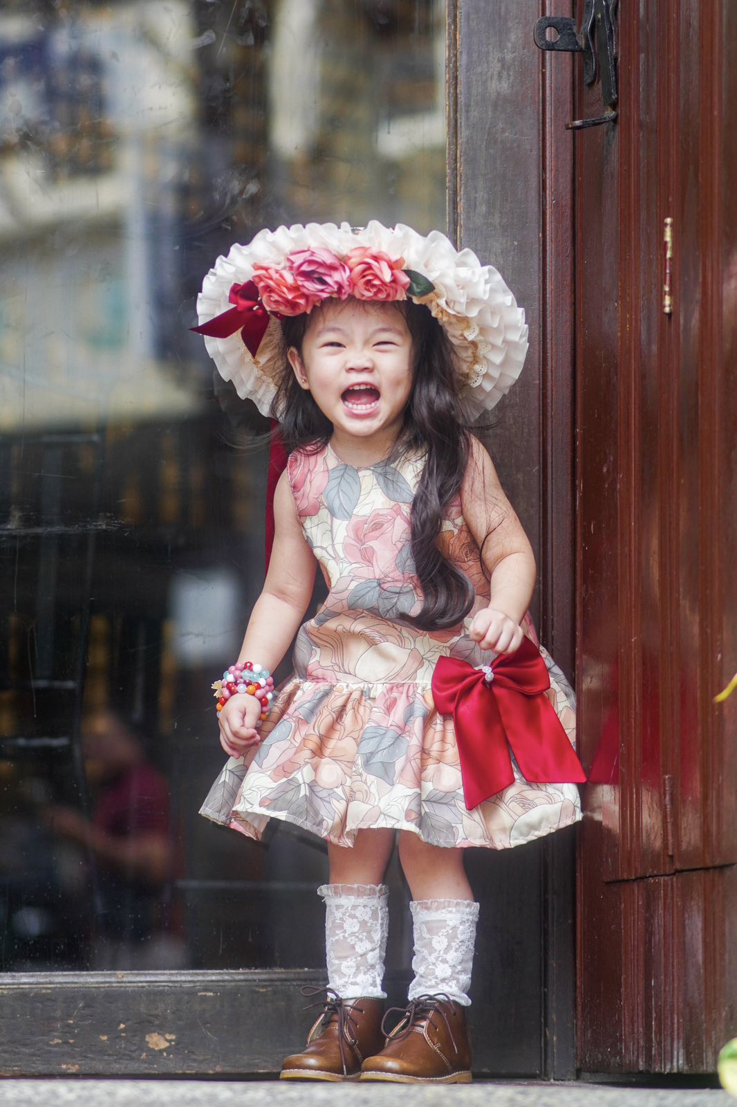PREORDER Luxe Harper Dress in Enchanted Belle (Shipping in 1 week)