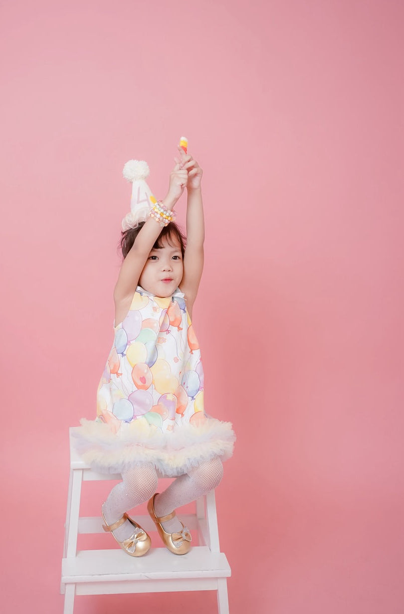 PREORDER Zoe Dress - Balloons (shipping in 2 weeks)