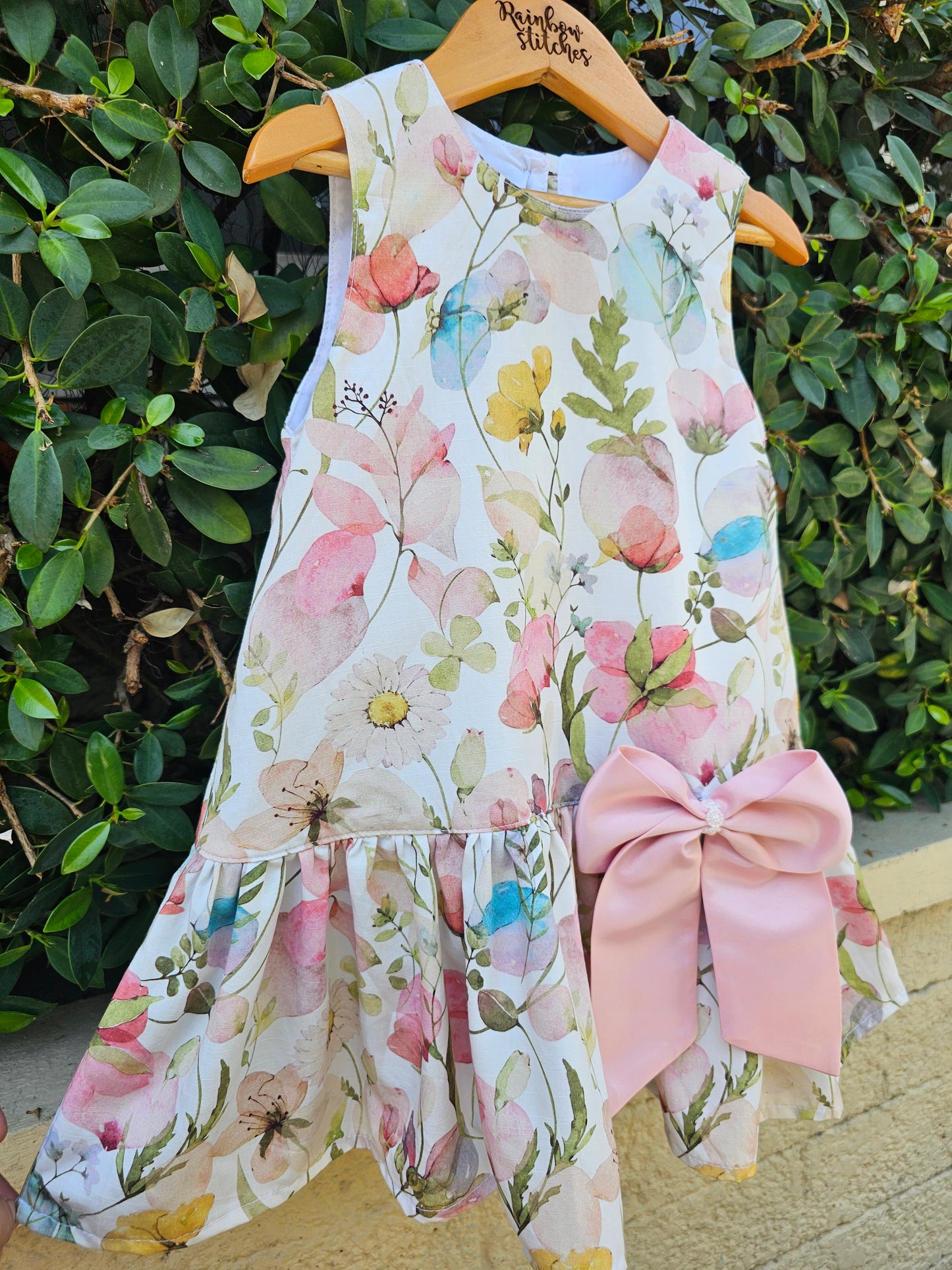 Luxe Harper Dress in Watercolor
