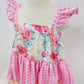 Michelle Dress in Pink Blossom