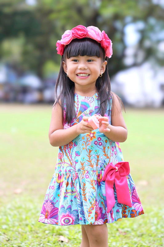 PREORDER Harper Dress -  Colorful Paisley (Shipping in 2 to 3 weeks)