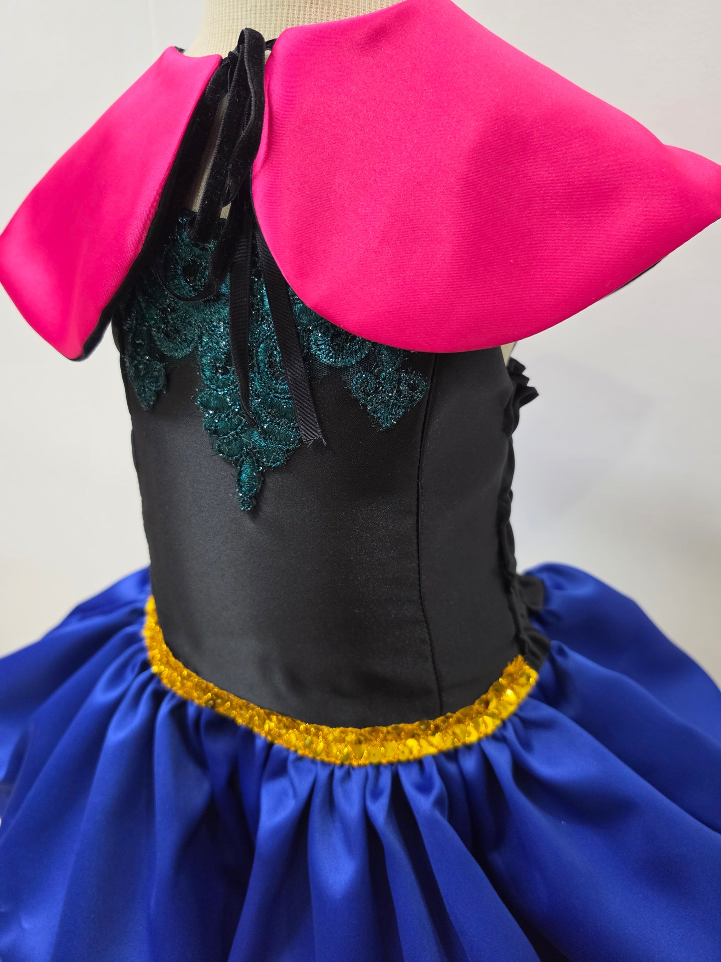 PREORDER Anna Dress with Cape (4 to 6 weeks)
