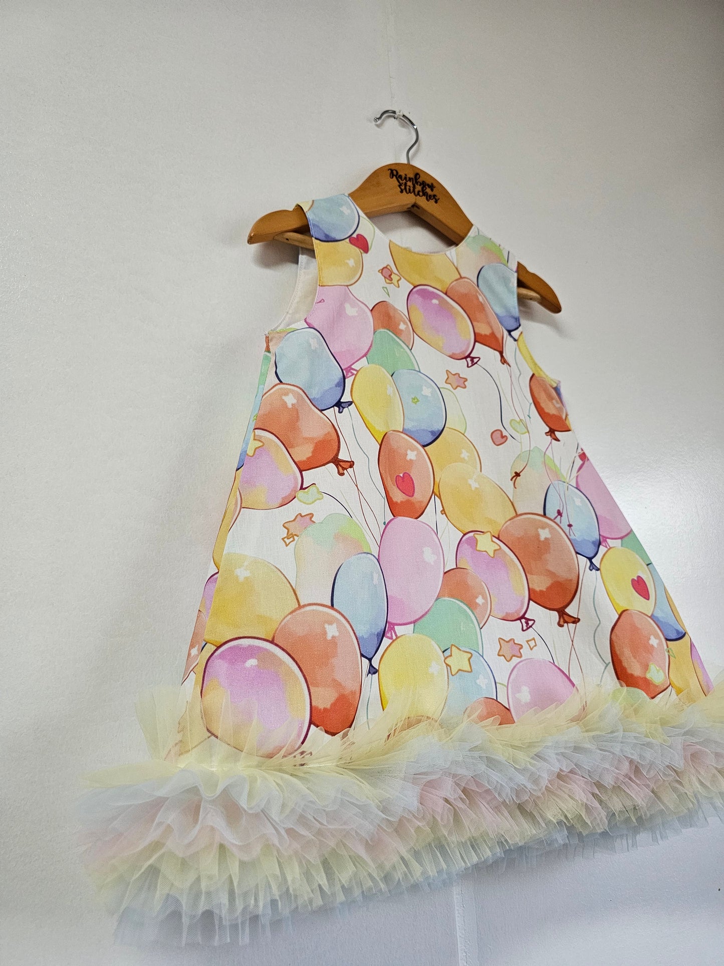 PREORDER Zoe Dress - Balloons (shipping in 2 weeks)